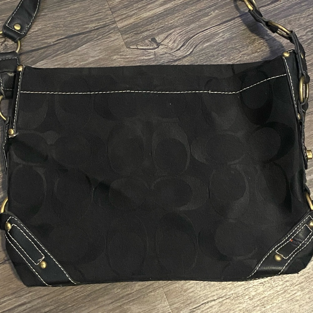 Vintage coach shoulder bag